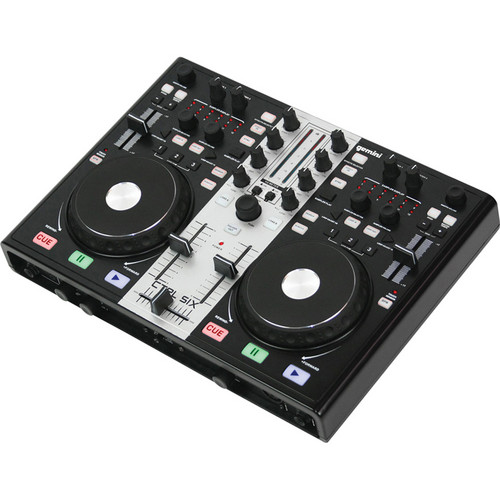 Gemini DJコントローラー Gemini CTRL-SIX USB DJ Mixer Controller CTRL SIX B&H Photo Video