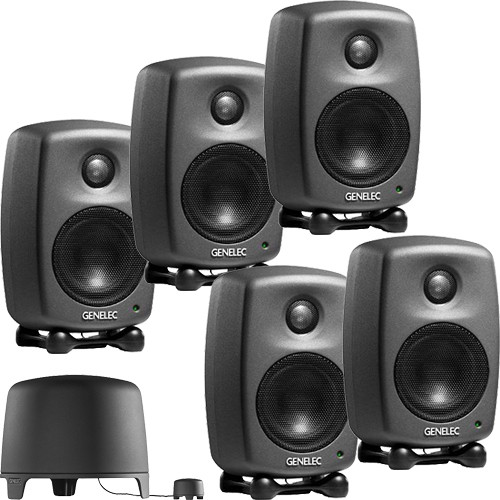 Genelec 6010 SurroundPak Nearfield 5.1 Speaker System (Black)