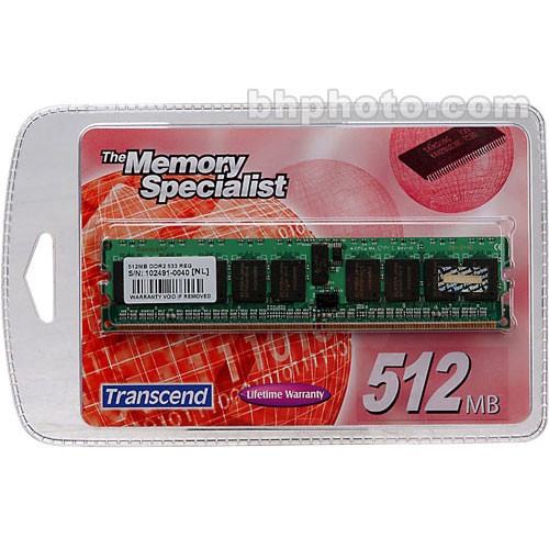 General Brand 512MB Registered ECC DDR2-533 SD-RAM DIMM - Memory