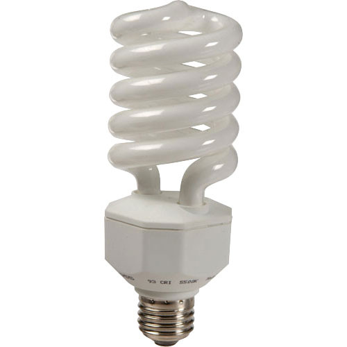 General Brand Spiral Fluorescent 30W Bulb (120VAC) 3 Pack