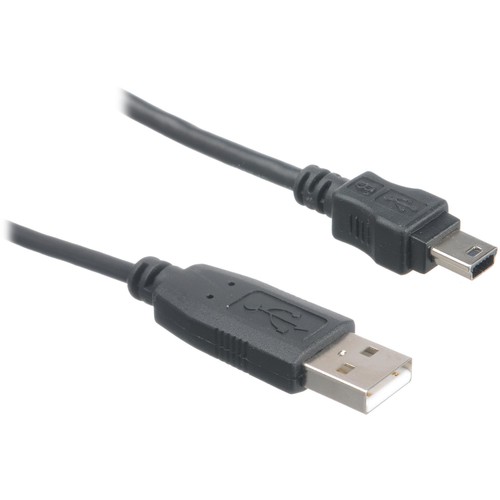 General Brand USB-A to USB-Mini-B Cable (10')