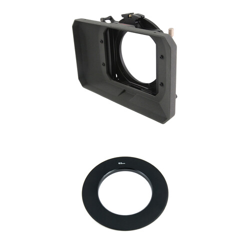 Genustech GWMC Wide 4x4 Matte Box Kit with 62mm Adapter Ring