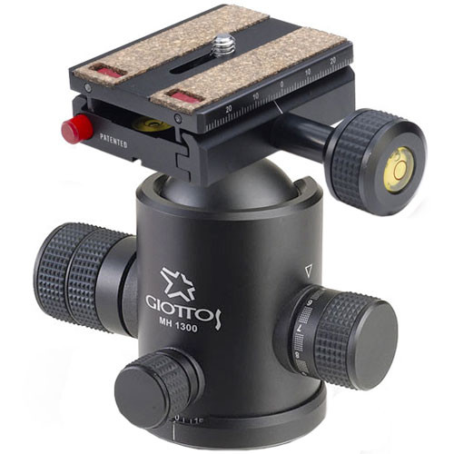 Giottos MH-1300 Pro Series II Ballhead with MH-657 Quick Release