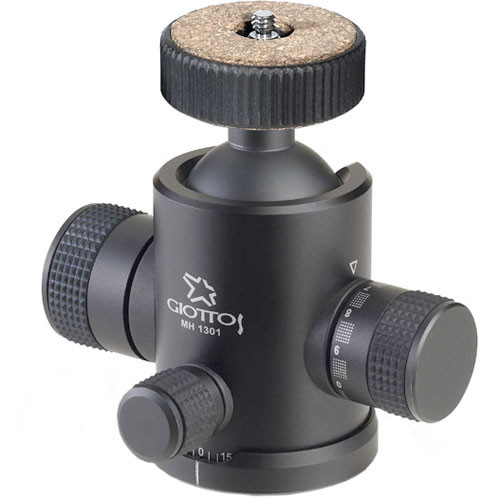 Giottos MH-1301 Pro Series II Ballhead with MH-300C Camera Platform