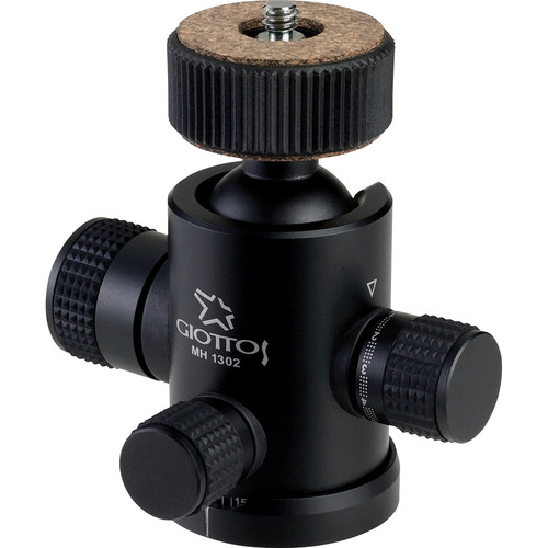 Giottos MH 1302-210C Pro Series II Ballhead w/ MH-210C Camera Platform