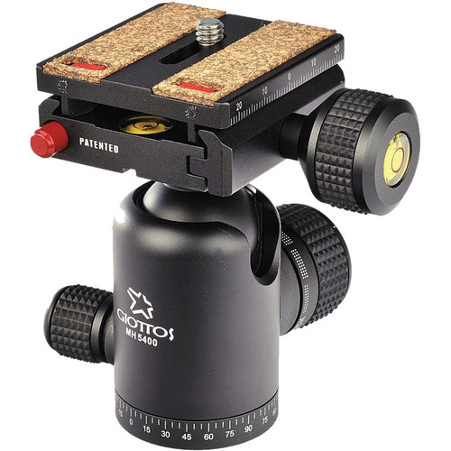 Giottos MH5400-656C Ballhead with Arca-Style Quick MH5400-656SC
