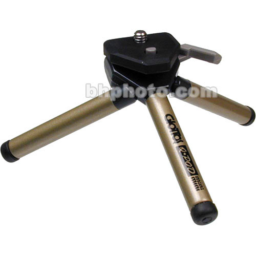 Giottos Q-Pod Mini-Mini Tripod (Titanium) with Case