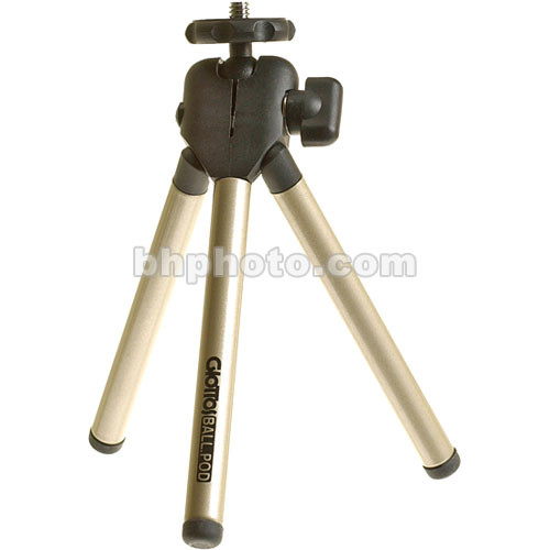 Giottos Compact Ball-Pod Tripod with Case (Titanium)