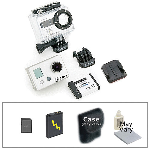 GoPro HD HERO Naked Wearable Camera with Basic Accessory Kit