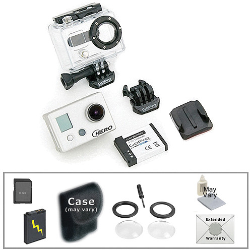 GoPro HD HERO Naked Wearable Camera with Advanced Accessory Kit