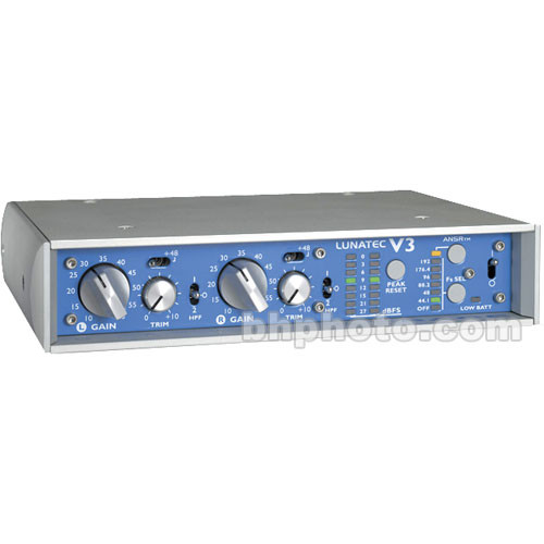 Grace Design Lunatec V3 6VDC Microphone Preamplifier with Optical S/PDIF
