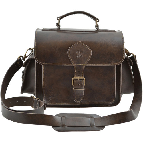 Grafea England Leather Camera Bag (Regular Size, Brown)