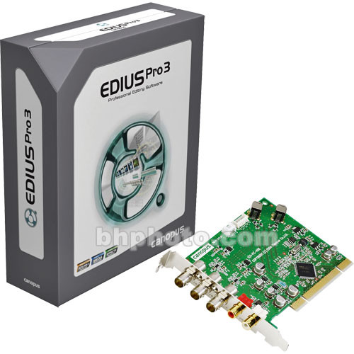 Grass Valley Edius SP for HDV with Edius Pro 3 Software