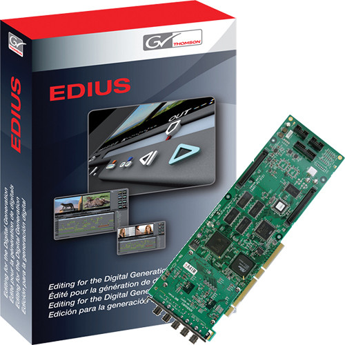 Grass Valley EDIUS HD Boardset & Software