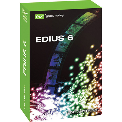 Grass Valley EDIUS 6 Editing Software - Educational & Academic License