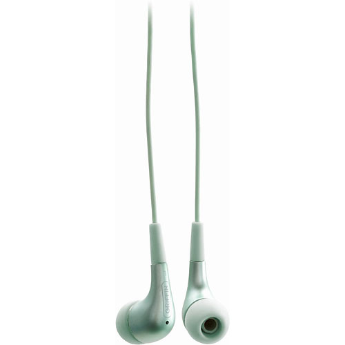Griffin Technology TuneBuds Stereo In-Ear Headphones (Light Green)