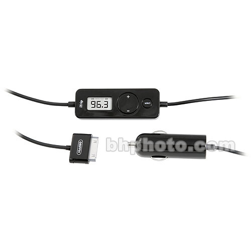 Griffin Technology iTrip FM Transmitter & Auto Charger for iPod - Black