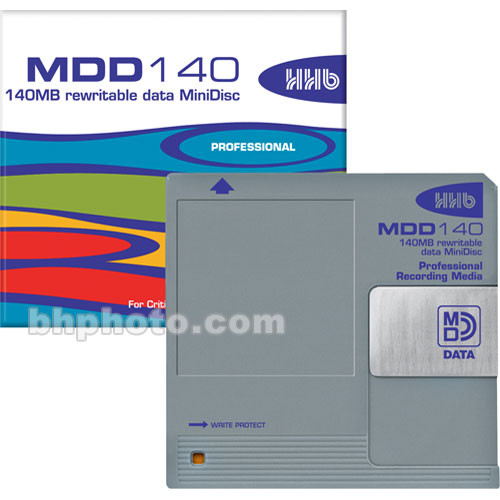 HHB MDD140 140MB Data MiniDisc MDD140 B&H Photo Video HHB MDD140 140MB Data MiniDisc MDD140 B&H Photo Video
