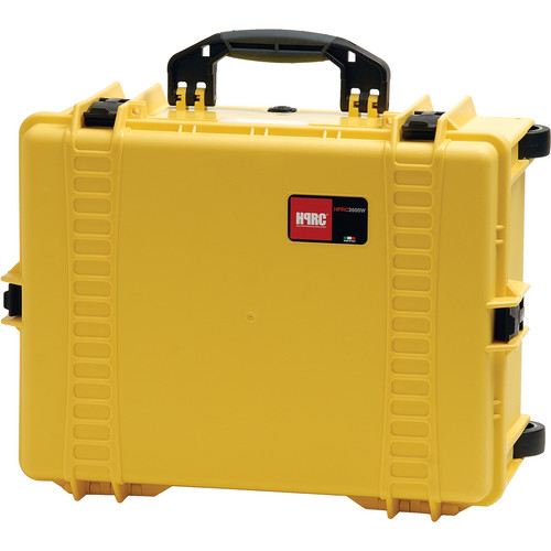 HPRC 2600WE Wheeled Hard Case, Empty Interior (Yellow)