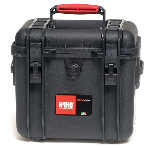 HPRC 4050F Hard Case with Foam (Black with Red Handle)