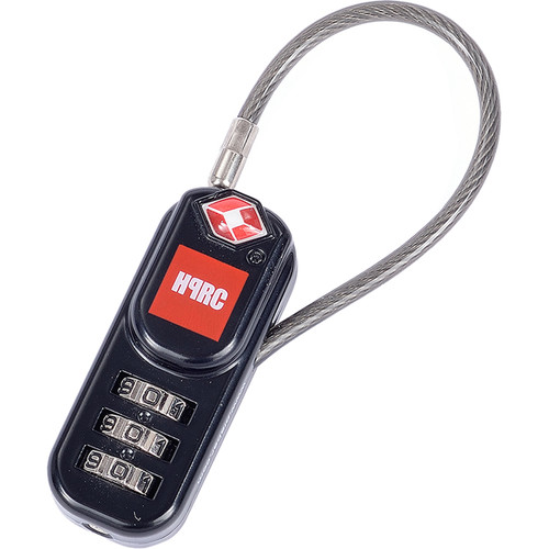 HPRC TSA Padlock for all Hard Resin Cases (Black)