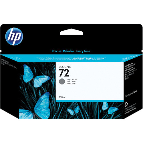 HP 72 Gray Ink Cartridge (130 ml)