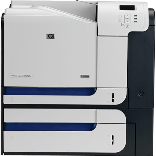 HP CP3525X Color LaserJet Network Printer with Duplexer CC471A