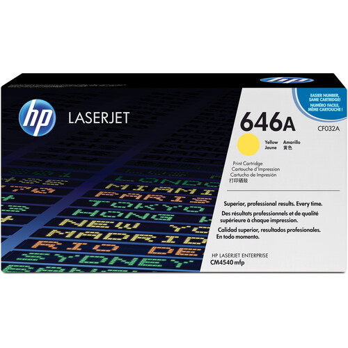 HP Yellow Laserjet Print Cartridge For CM4540 Series