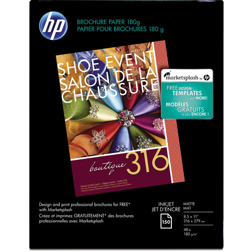 HP Professional Inkjet Matte FSC Paper (8.5 x 11", 150 Sheets)