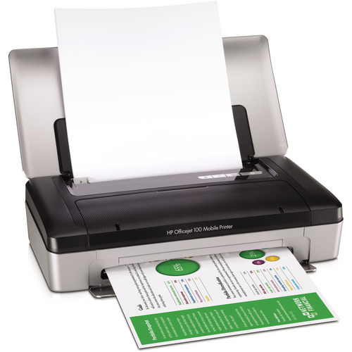 HP Officejet 100 Mobile Color Inkjet Printer CN551A#B1H B&H