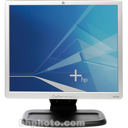 HP L1940T 19" Flat Panel Ergonomic LCD Computer Monitor (Carbon/Silver)