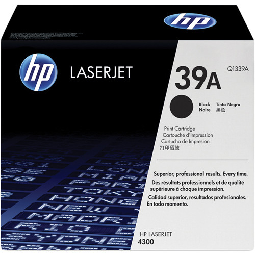HP 39A Black LaserJet Toner Cartridge