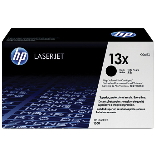 HP LaserJet 13X Black Toner Cartridge, Maximum Capacity