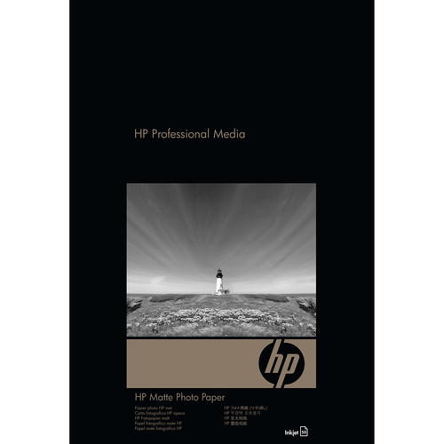 HP Photo Matte Paper - 13x19" - 50 Sheets