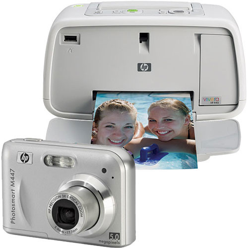 HP Photosmart A444 Camera and Printer Dock Q8451A B&H Photo Video