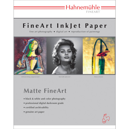 Hahnemuhle William Turner Deckle Edge Matte FineArt Paper (8.5 x 11", 25 Sheets)