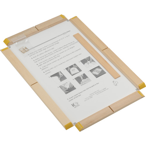 Hahnemuhle 10 x 15.75" Standard Gallerie Wrap Frame with Daguerre Canvas