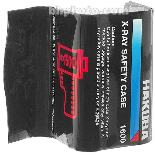 Hakuba X-Ray Safety Case 1600 - Holds 24 Rolls of 35mm Film