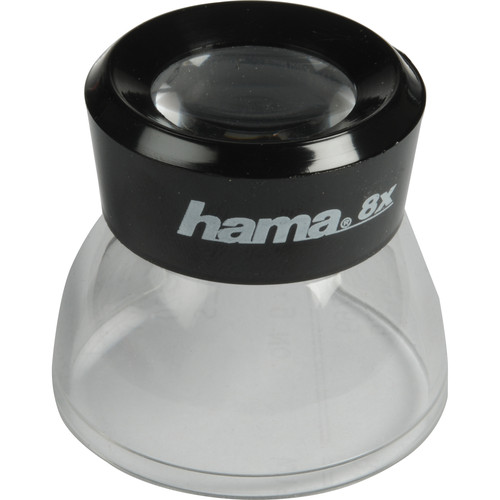 Hama 8x Standing Magnifier (Transparent/Black)