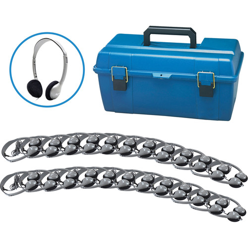 HamiltonBuhl LCP/24/HA2 24-User Headphone Lab Pack