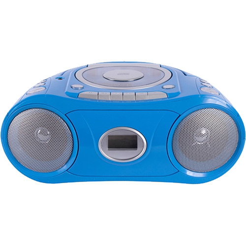 HamiltonBuhl AudioAce Portable Boombox with Bluetooth (Blue)