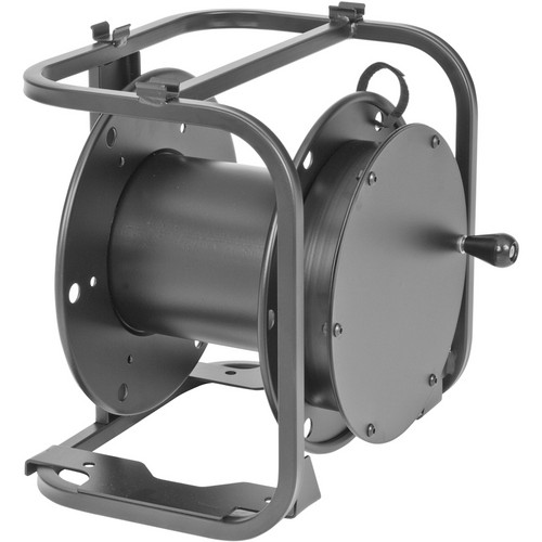 Hannay Reels AV-1 Audio Video Reel With 2" Casters (Black)