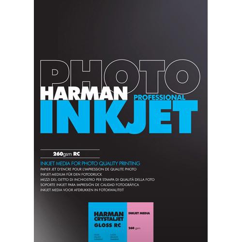 Harman Photo Crystaljet Gloss RC Paper (17" x 100') Roll