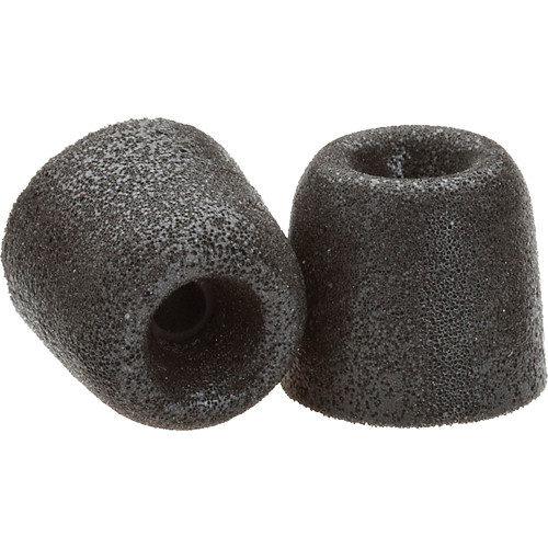 Hearing Components Comply T-100 Memory Foam Eartips (Black, Small/Medium/Large, 3 Pack)