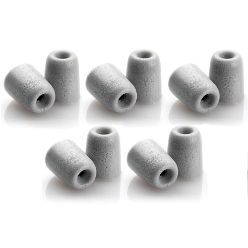 Hearing Components Comply P Foam Tips (Platinum) (Standard-5 Pairs)