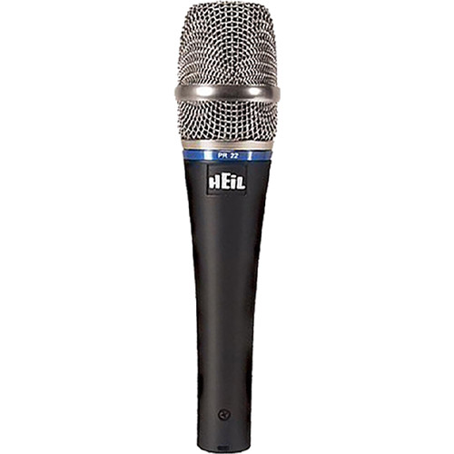 Heil Sound PR 22 Dynamic Cardioid Handheld Microphone (Black)