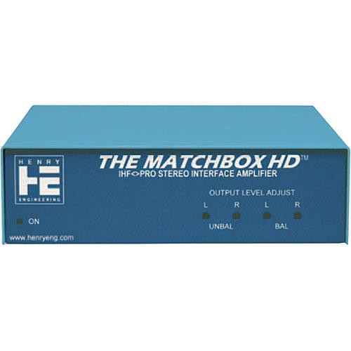 Henry Engineering THE MATCHBOX HD - IHF-Pro Stereo Interface Amplifier