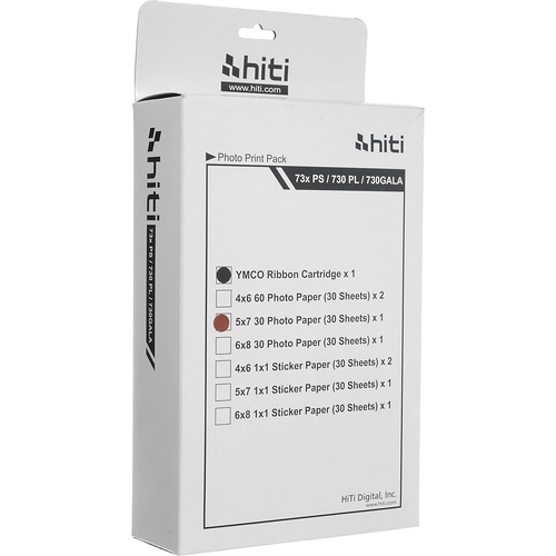 HiTi 5.0x7.0" Print Pack (30 Sheets x 12 Packs)