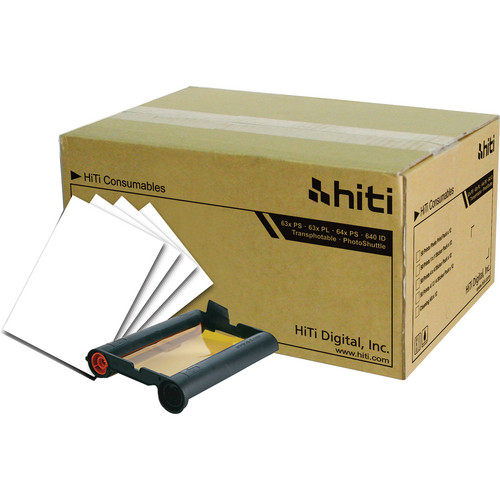 HiTi 4 x 6" Ribbon & Paper Case (12-Pack)