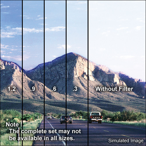 Formatt Hitech Hard-Edge Graduated ND Filter (85 x 110mm, 1-Stop)